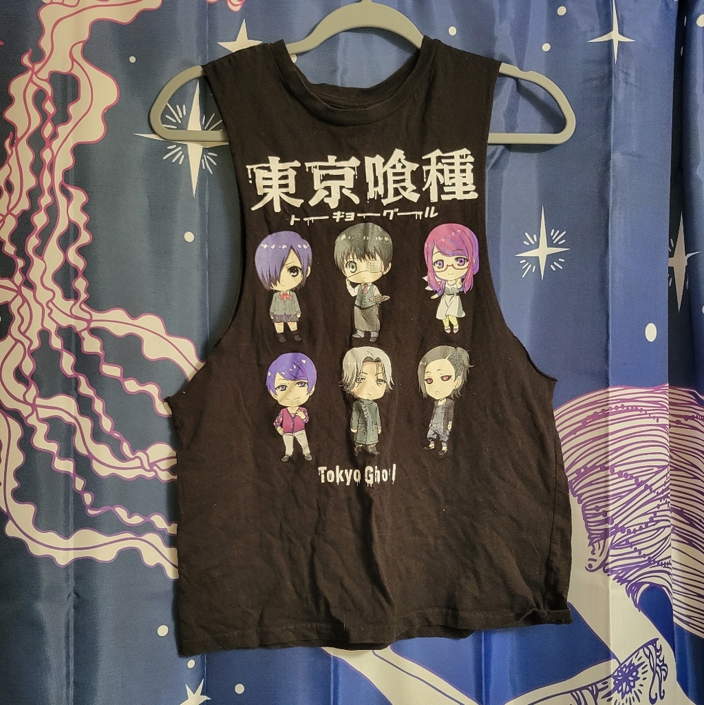 Cute Chibi Tokyo Ghoul Punk Top, Collectible